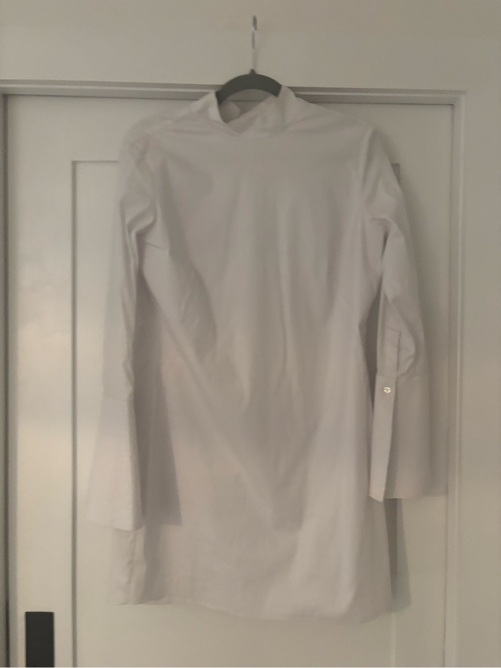 Misha Nonoo White Husband Shirt Dress